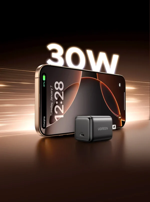 UGREEN 55530 Nexode 30W USB-C GaN Fast Charger