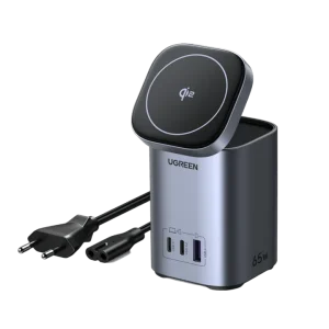 UGREEN 65W Qi2 GaN Multi-Port Desktop Charging Station