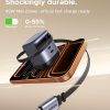 UGREEN 45W GaNInfinity USB-C Fast Charger with Built-in Cable and 2 USB-C Ports, compact GaN charger for iPhone 17 Pro Max and MacBook Air.