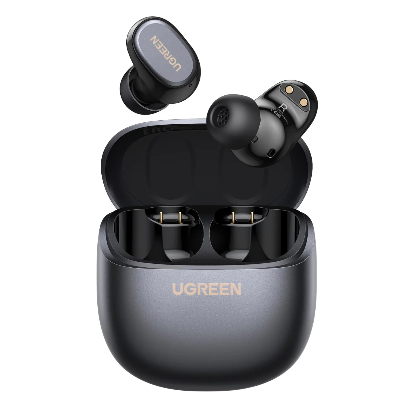 UGREEN HiTune H5 True Wireless Earbuds in White with Charging Case