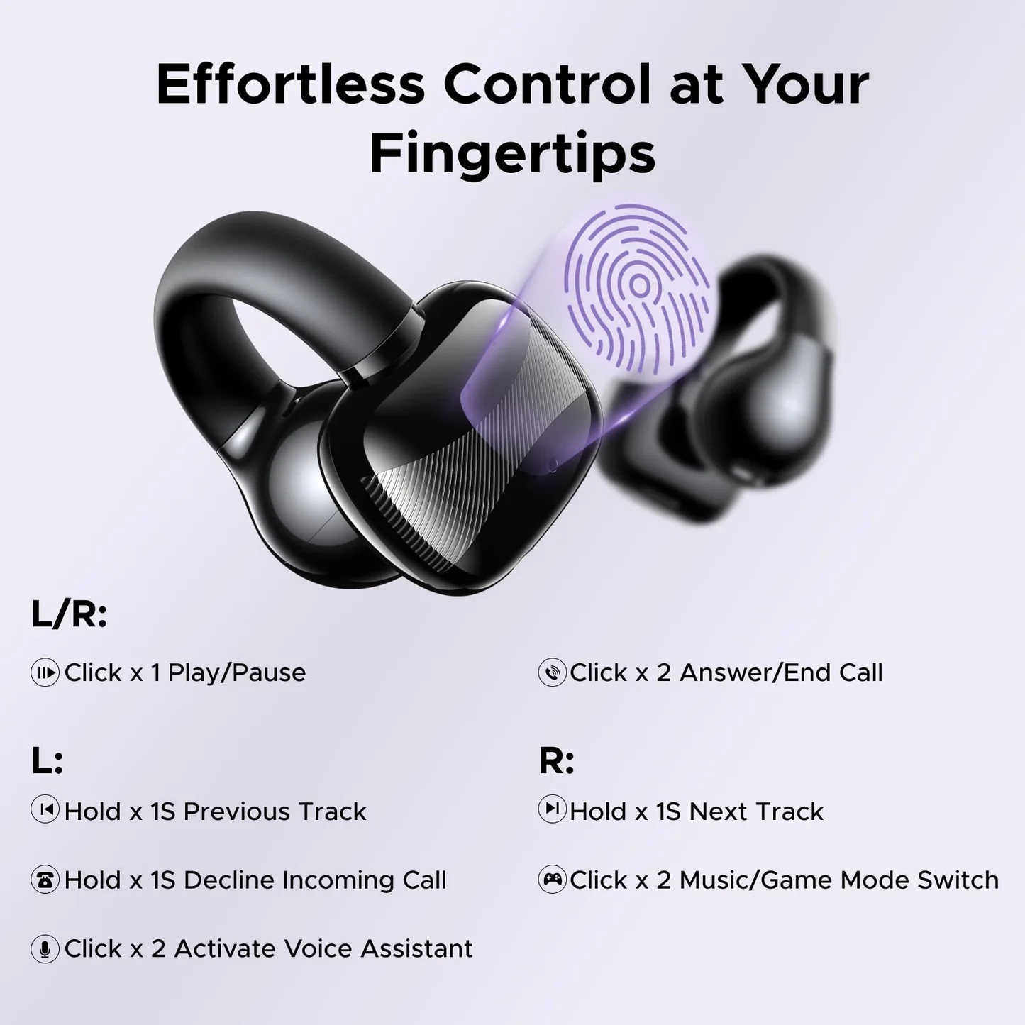 UGREEN HiTune S3 Open-Ear Wireless Earbuds - Image 4