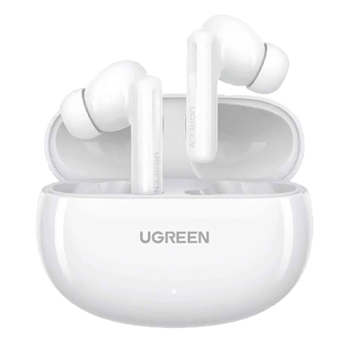 UGREEN HiTune P3 WS207 Wireless Earbuds White with Charging Case - RD Suppliers Nepal