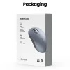 UGREEN wireless mouse packaging 4000 DPI dual mode Bluetooth 2.4GHz grey