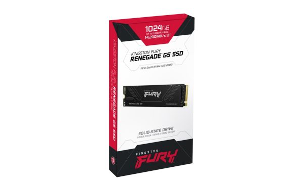 Kingston FURY Renegade PCIe 4.0 NVMe SSD 1TB SFYR2S/1T0 Kingston FURY Renegade PCIe 4.0 NVMe M.2 SSD 1TB SFYR2S/1T0