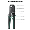 UGREEN 70683 RJ45 Crimping Tool with 8P 6P ports, cable stripper, and cutter functions.