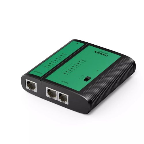 UGREEN 10950 Multifunctional Network and Telephone Cable Tester for RJ45 and RJ11 connections.