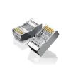 UGREEN Cat6 RJ45 Shielded STP Crimp Connectors with Nickel-Plated Housing.