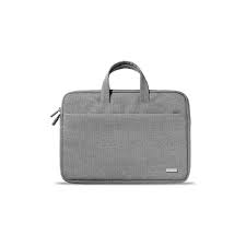UGREEN LP437 Gray Laptop Bag with concealable handles and multiple accessory pockets.