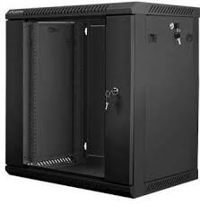 BLWM-6412 12U Wall Mount Network Cabinet with Glass Door for Server and CCTV Equipment.
