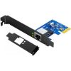 UGREEN 30771 Gigabit PCI Express Network Card with low profile bracket for desktop PC.