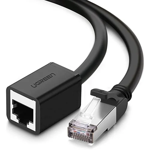 UGREEN Ethernet Extension Cable compatible with Laptop, PC, PS5, and Smart TV.